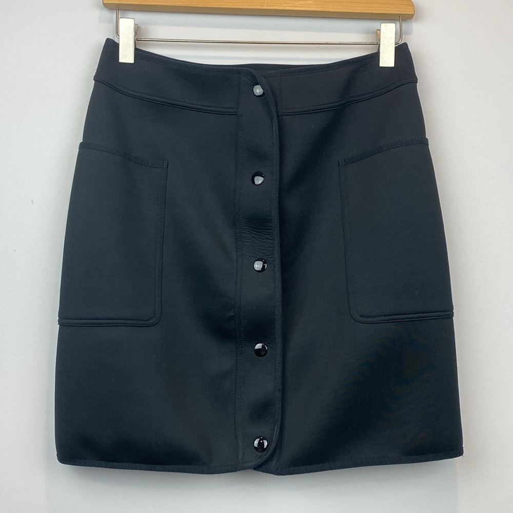 SANDRO • Juliena Scuba Skirt with pockets - Picture 2 of 9